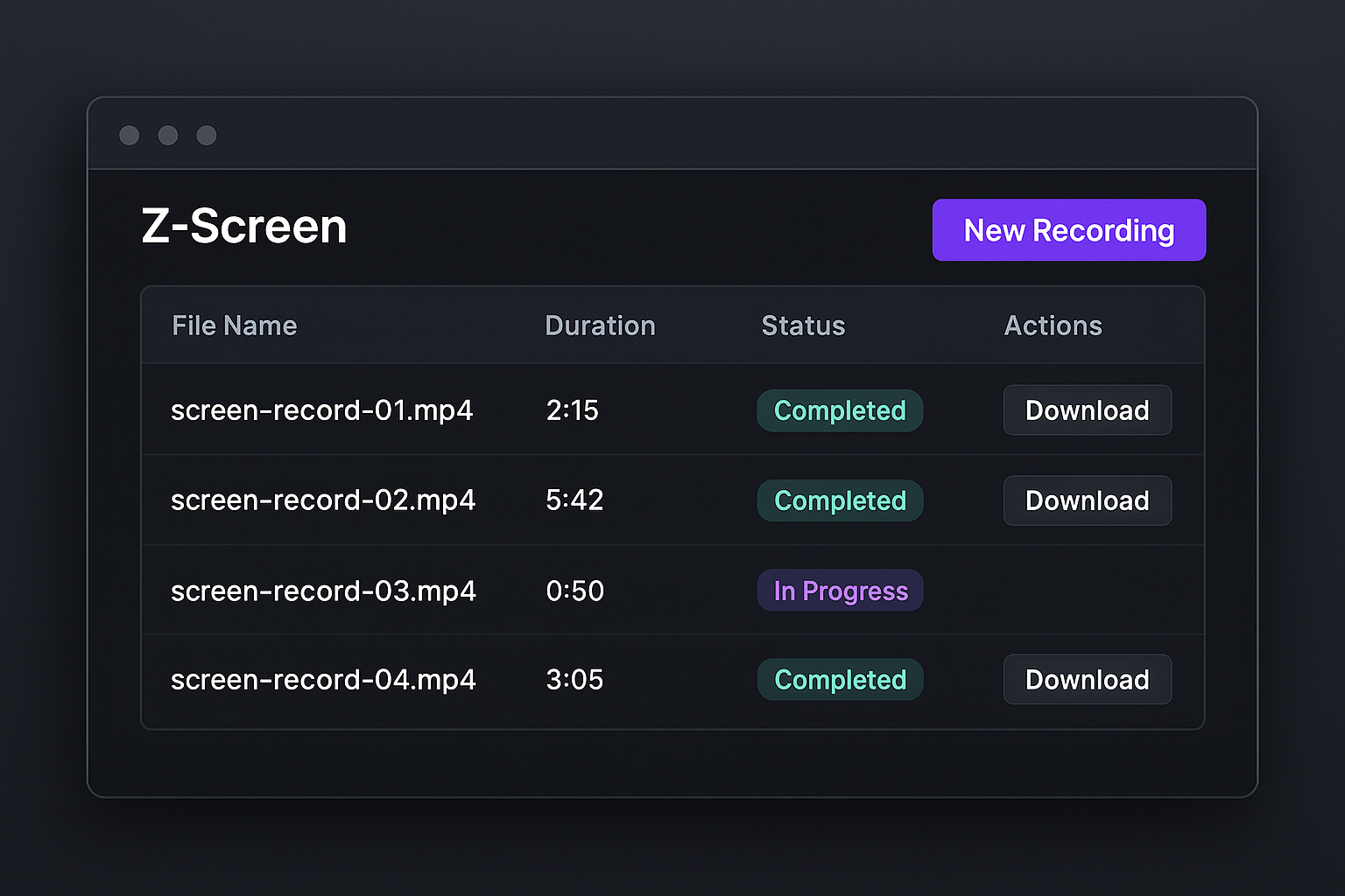 ScreenRecorder